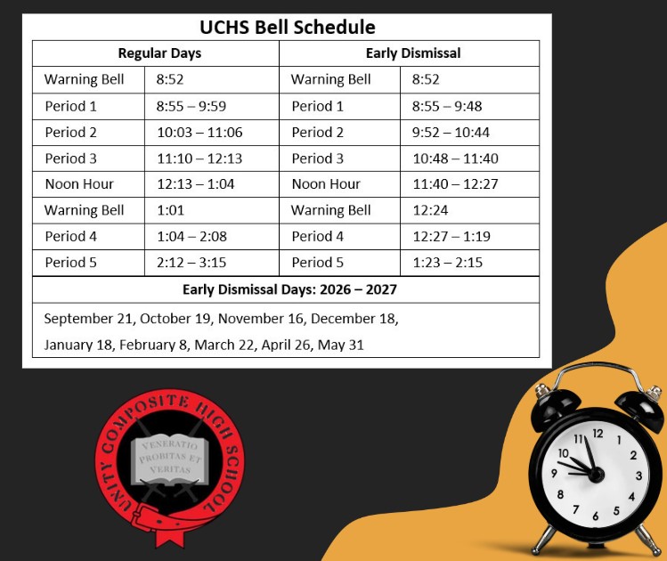Bell Schedule 2026 2027
